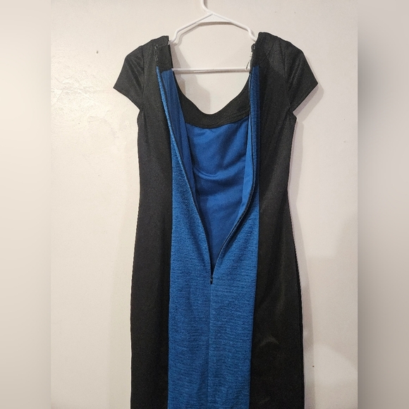 London style black and blue dress! - Picture 4 of 6